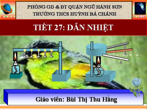 Bài 22. Dẫn nhiệt