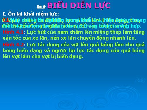 Bài 4. Biểu diễn lực