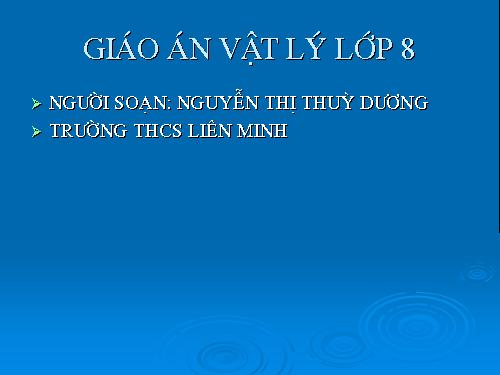 Bài 8. Áp suất chất lỏng - Bình thông nhau