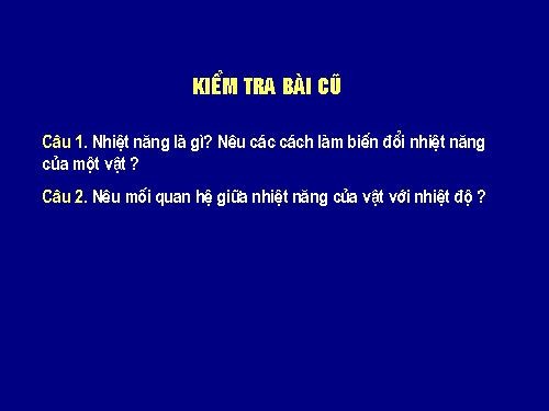 Bài 22. Dẫn nhiệt