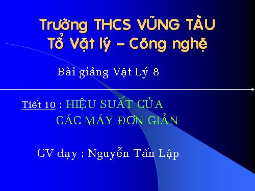 Bài 14. Định luật về công