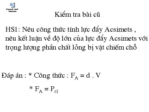 Bài 12. Sự nổi