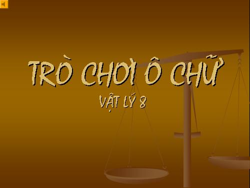 trò chơi ô chữ bài 29