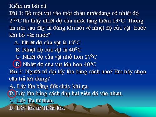 Bài 22. Dẫn nhiệt