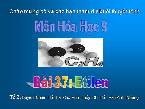 Bài 37. Etilen