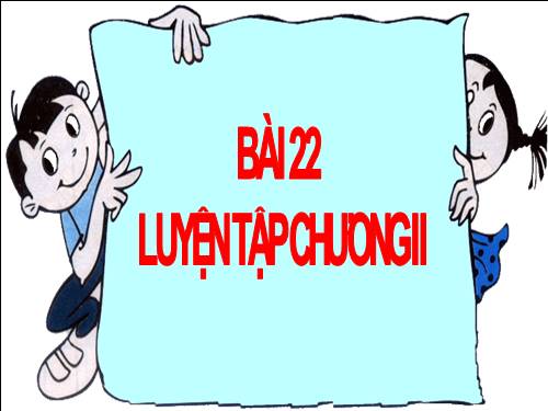 Bài 22. Luyện tập chương 2: Kim loại