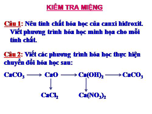 Bài 9. Tính chất hoá học của muối