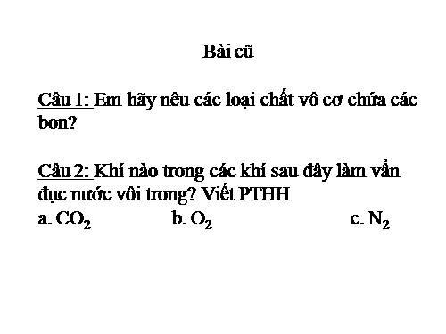 Bài 34. Khái niệm về hợp chất hữu cơ và hoá học hữu cơ