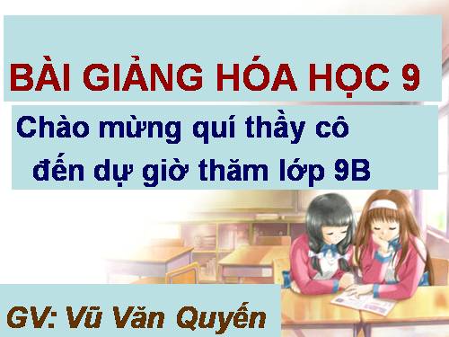 Bài 4. Một số axit quan trọng