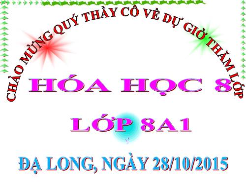 Bài 13. Phản ứng hoá học