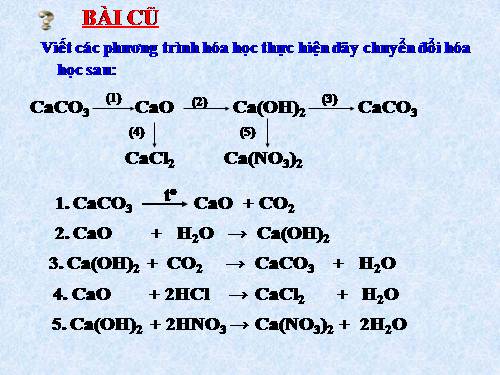 Bài 9. Tính chất hoá học của muối