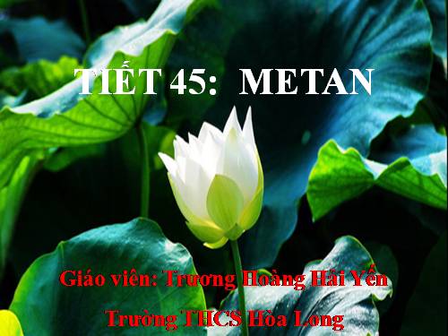 Bài 36. Metan