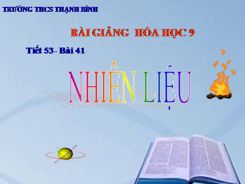 Bài 41. Nhiên liệu