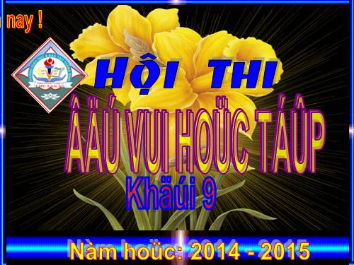 DO VUI HOC TAP KHOI 9