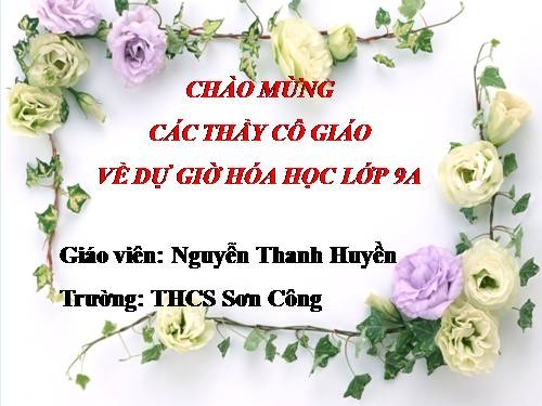 Bài 16. Tính chất hoá học của kim loại