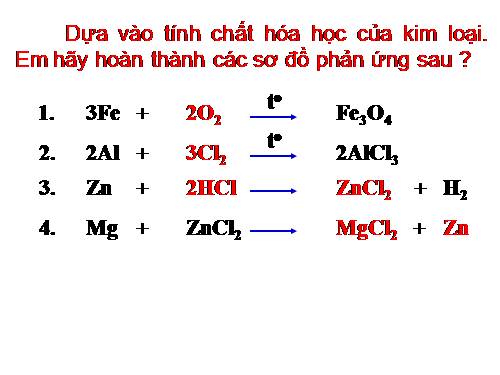 Bài 17. Dãy hoạt động hoá học của kim loại