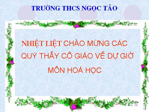 bài giảng hóa học