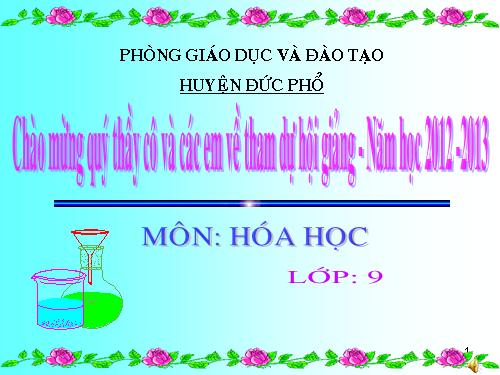 Bài 9. Tính chất hoá học của muối