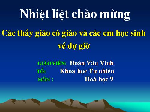 Bài 9. Tính chất hoá học của muối