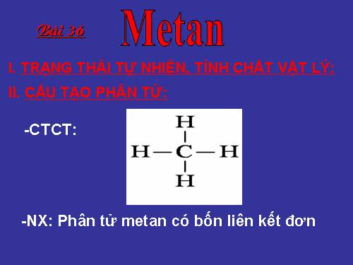 Bài 36. Metan