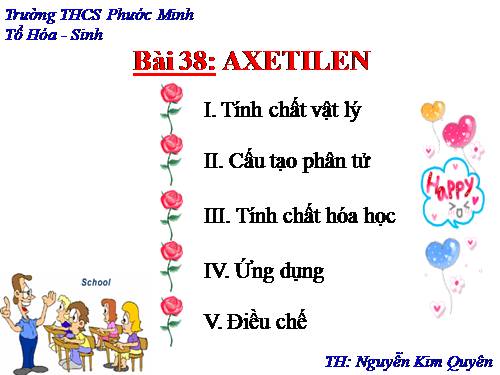 Bài 38. Axetilen