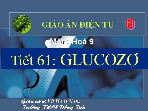 Bài 50. Glucozơ