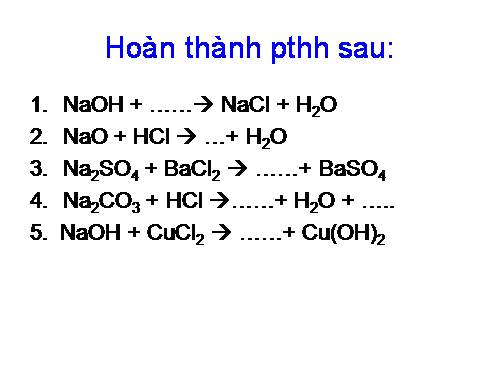 Bài 10. Một số muối quan trọng