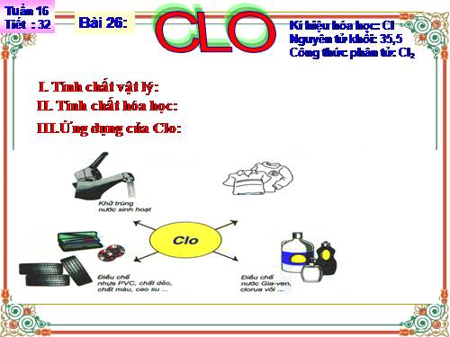 Bài 26. Clo