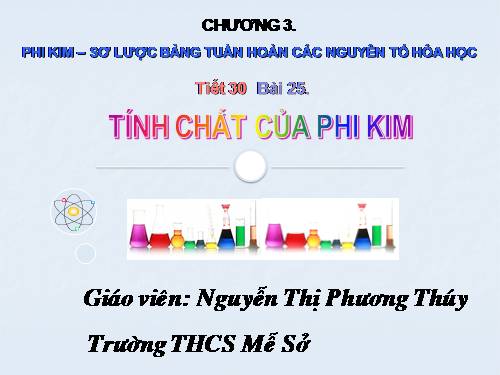 Bài 25. Tính chất của phi kim