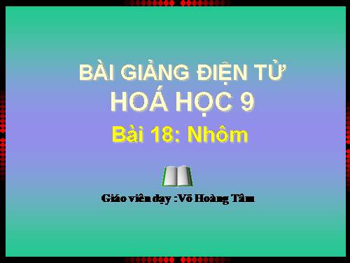 Bài 18. Nhôm