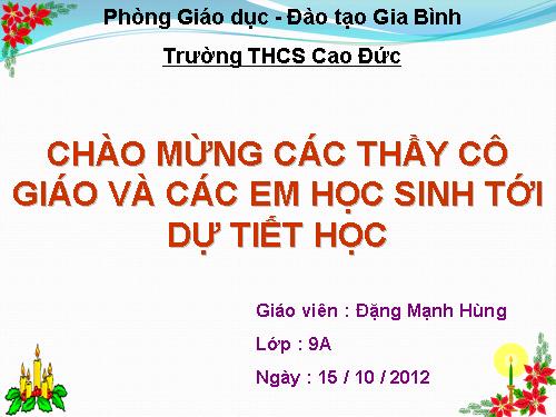 Bài 10. Một số muối quan trọng