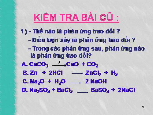 Bài 10. Một số muối quan trọng