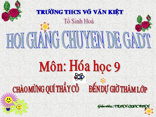 Bài 8. Một số bazơ quan trọng