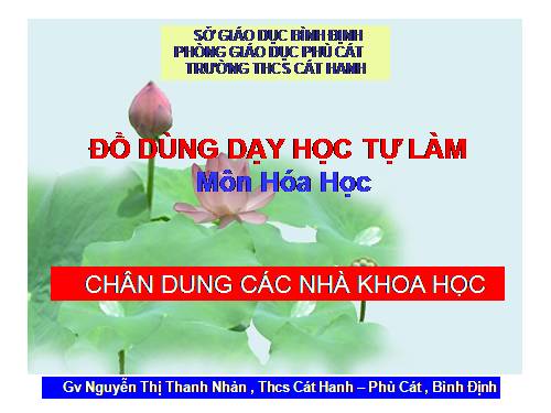 ĐỒ DÙNG DẠY HỌC TỰ LÀM