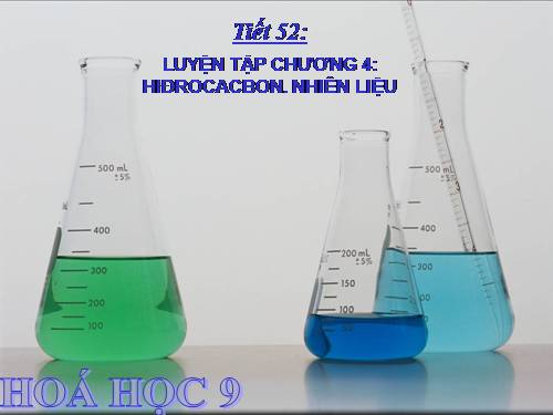 Bài 42. Luyện tập chương 4: Hiđrocacbon - Nhiên liệu