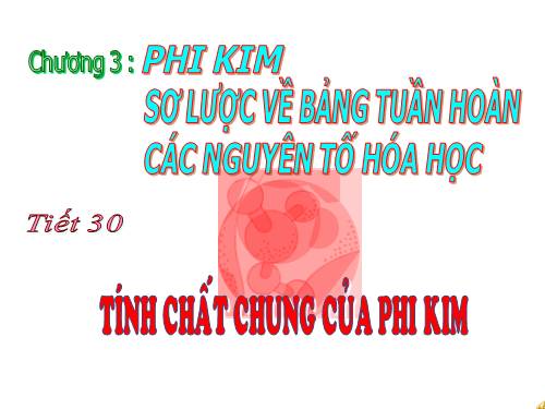 Bài 25. Tính chất của phi kim