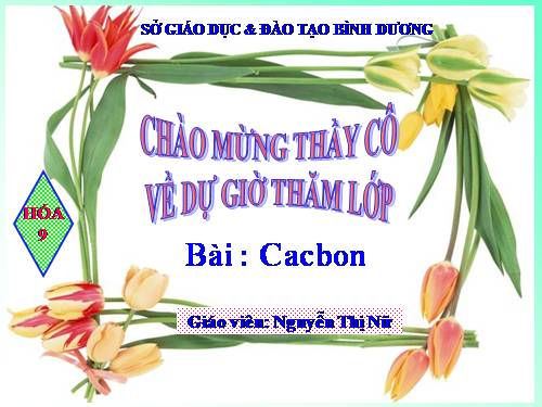 Bài 27. Cacbon