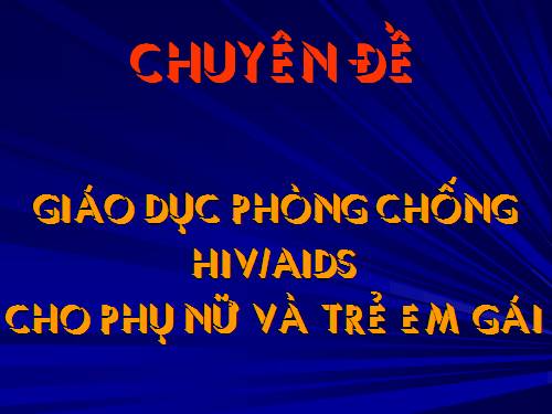 Bai giang HIV