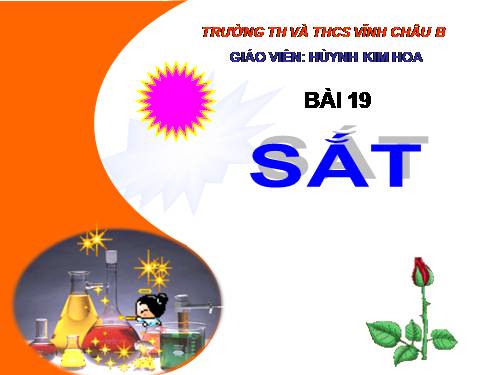 Bài 19. Sắt