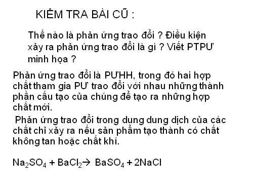 Bài 10. Một số muối quan trọng