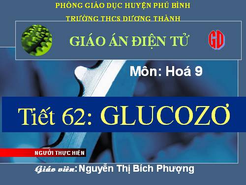 Bài 50. Glucozơ