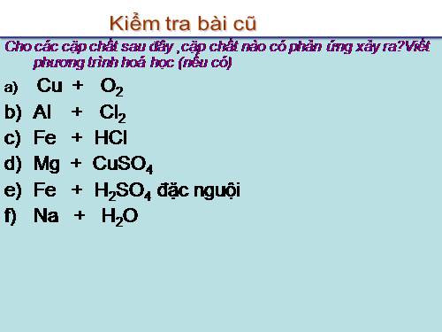 Bài 22. Luyện tập chương 2: Kim loại