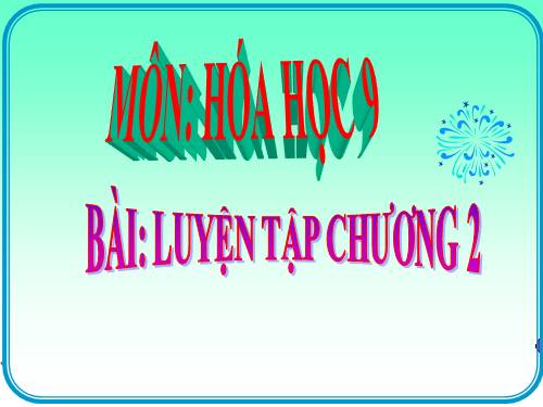 Bài 22. Luyện tập chương 2: Kim loại