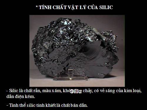 Bài 30. Silic. Công nghiệp silicat.