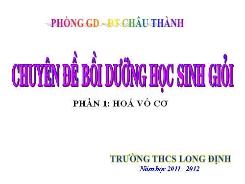 chuyen de bao cao BDHSG 2011-2012