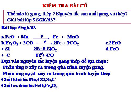 Bài 21. Sự ăn mòn kim loại và bảo vệ kim loại không bị ăn mòn