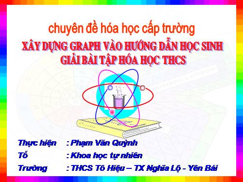 Chuyên đề hóa học THCS 2010-2011