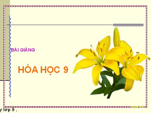 Bài 17. Dãy hoạt động hoá học của kim loại