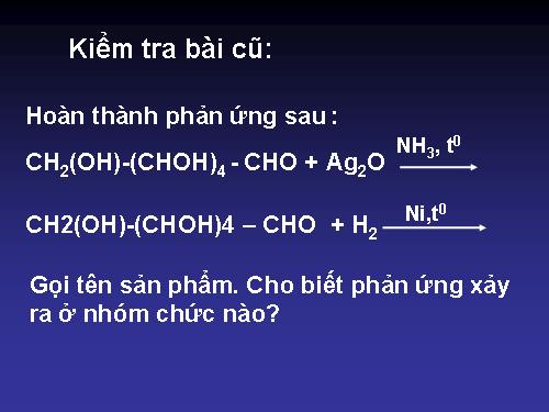 Bài 51. Saccarozơ