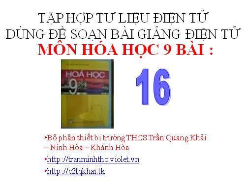 Bai 16 Tinh chat hoa hoc cua kim loai